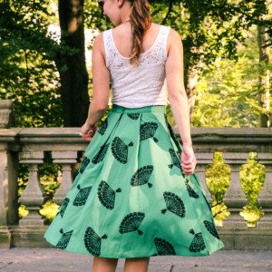 Tatyana Boutique fan skirt