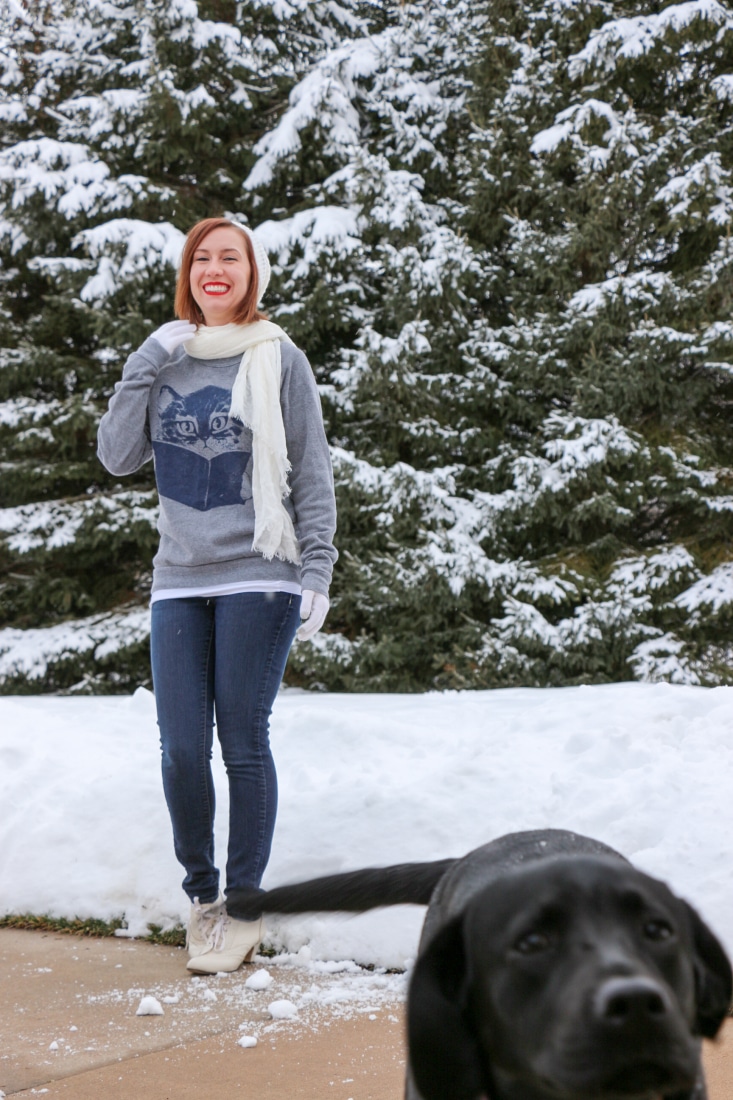 Cat Sweatshirt ModCloth