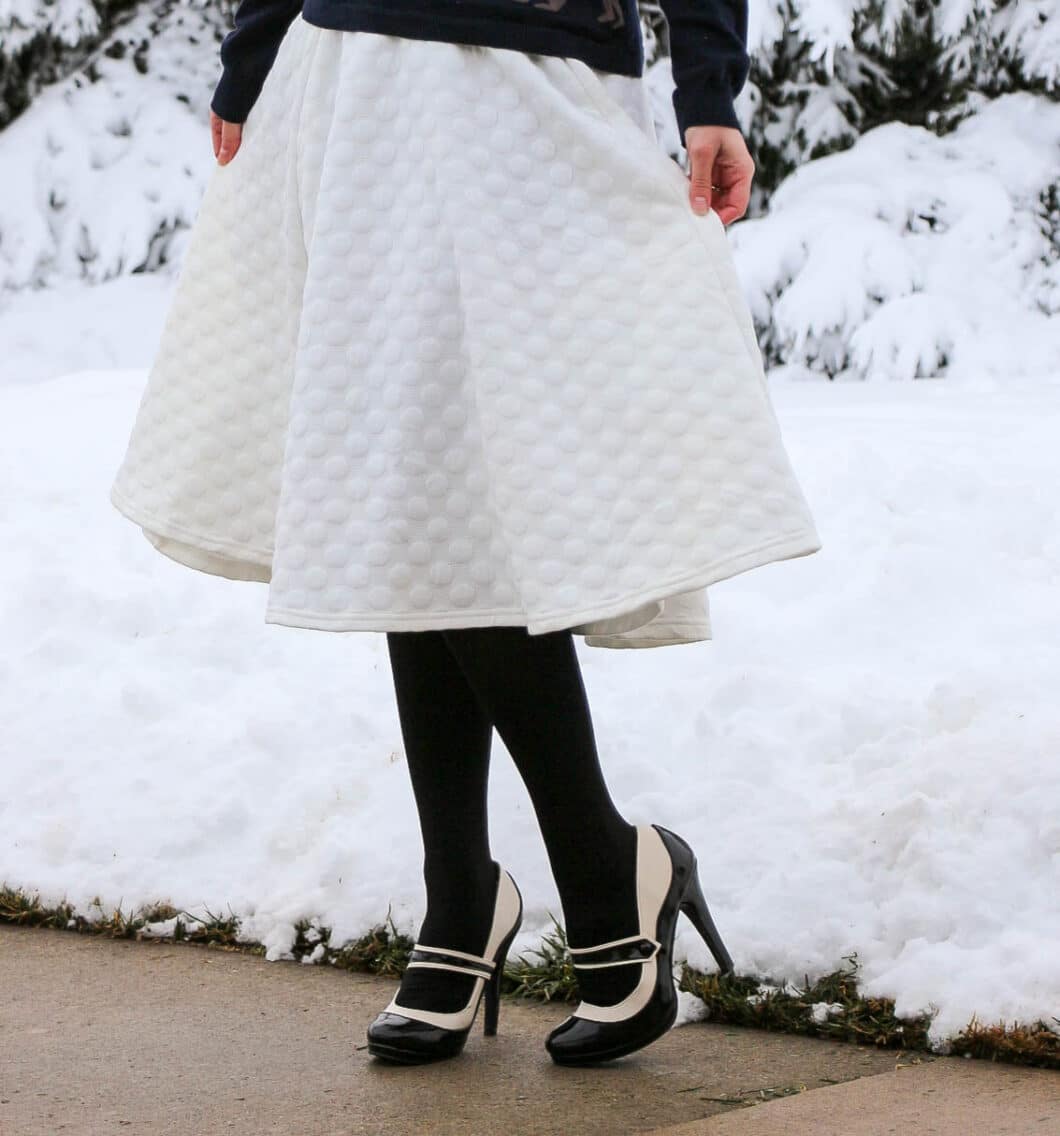 ModCloth midi skirt