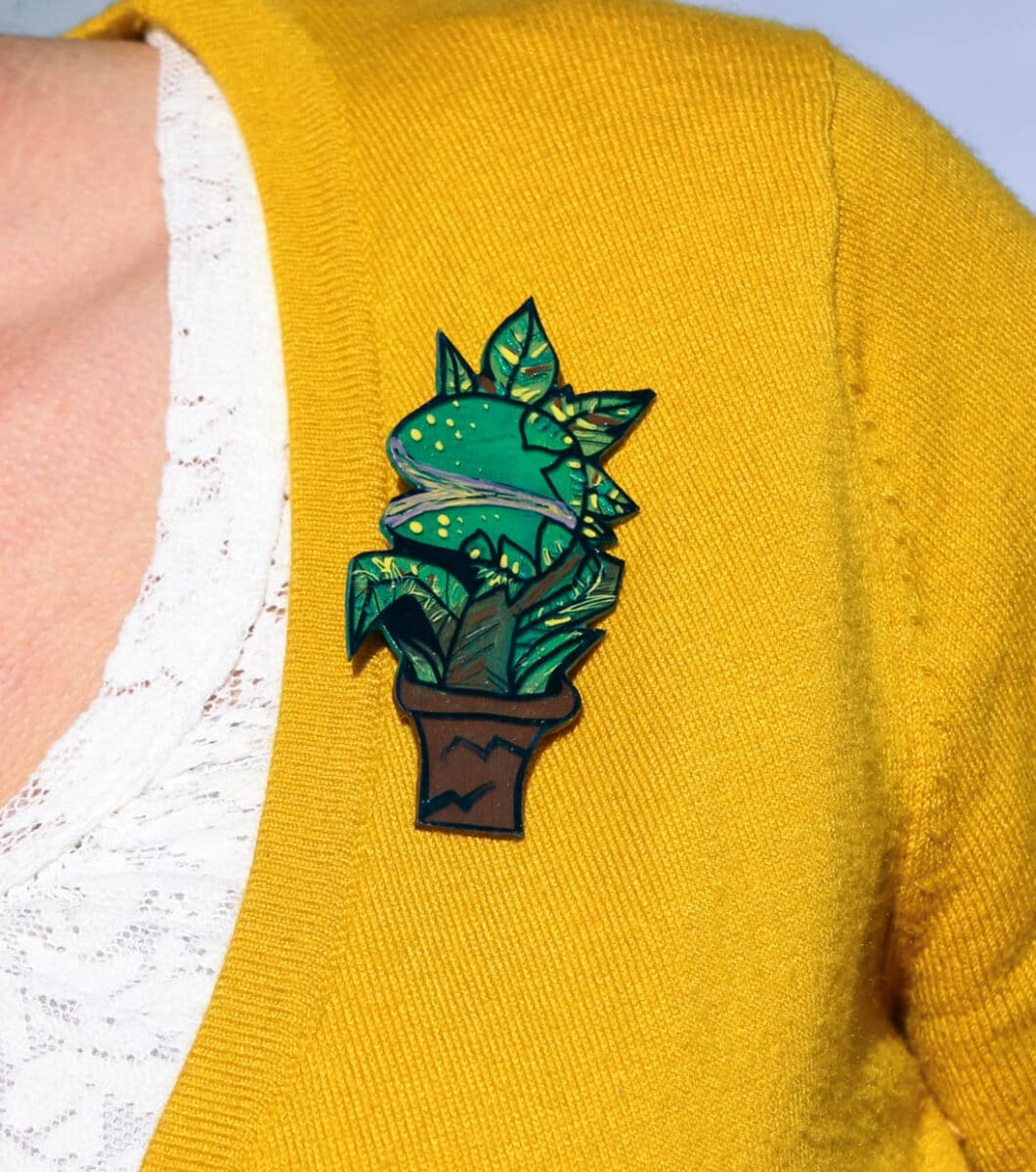 Venus Flytrap pin