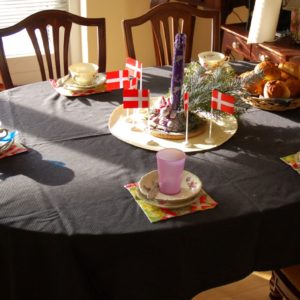 A Danish birthday party