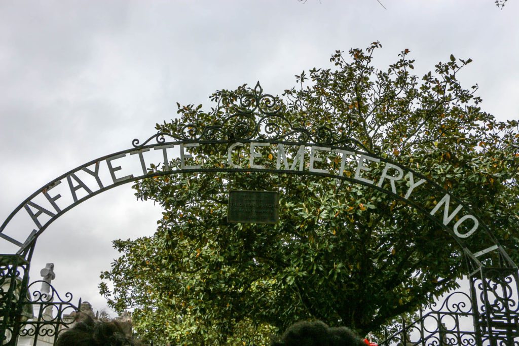 Lafayette Cemetery No. 1 Entrance