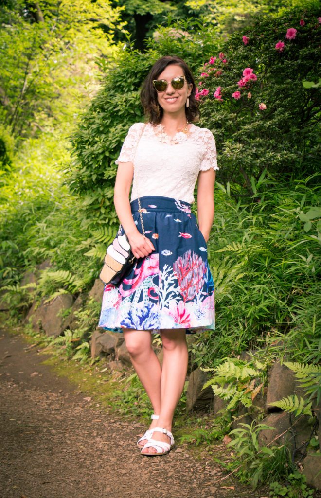 ModCloth Marine Bio Skirt