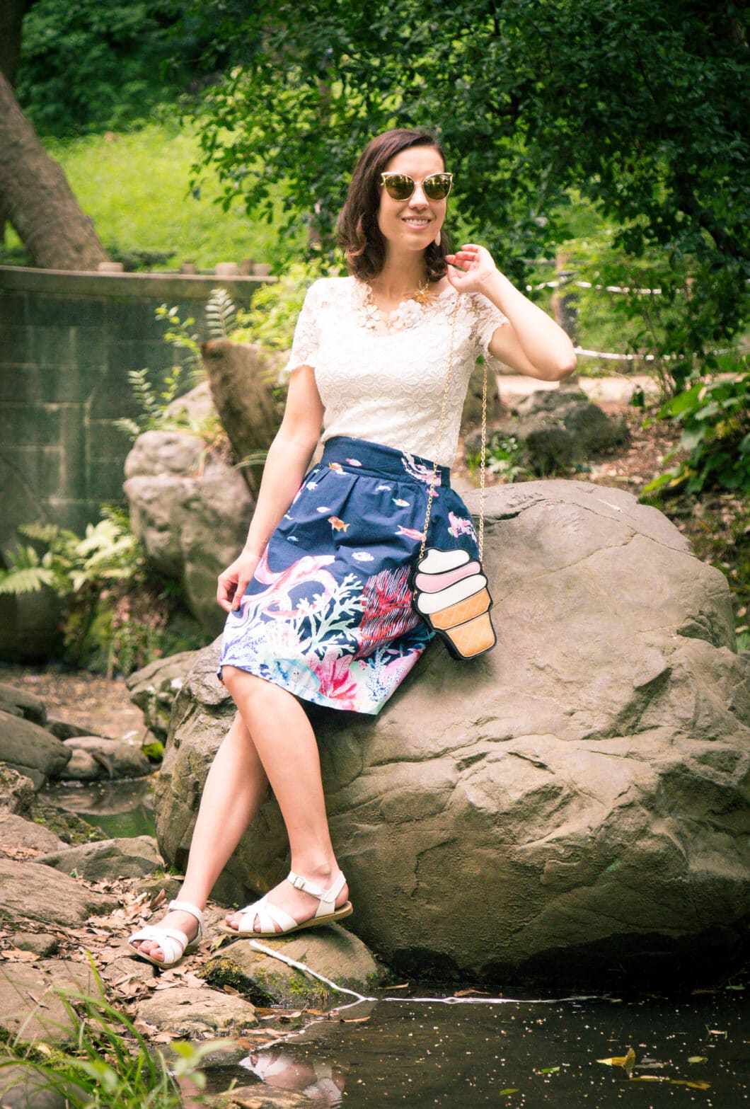 ModCloth Marine Bio Skirt