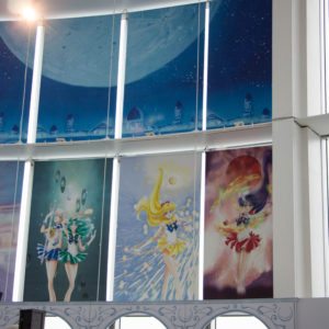 sailor moon exhibit