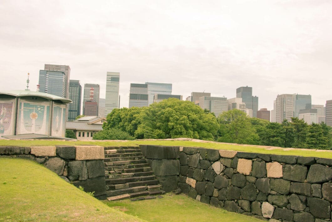 Edo castle main tower