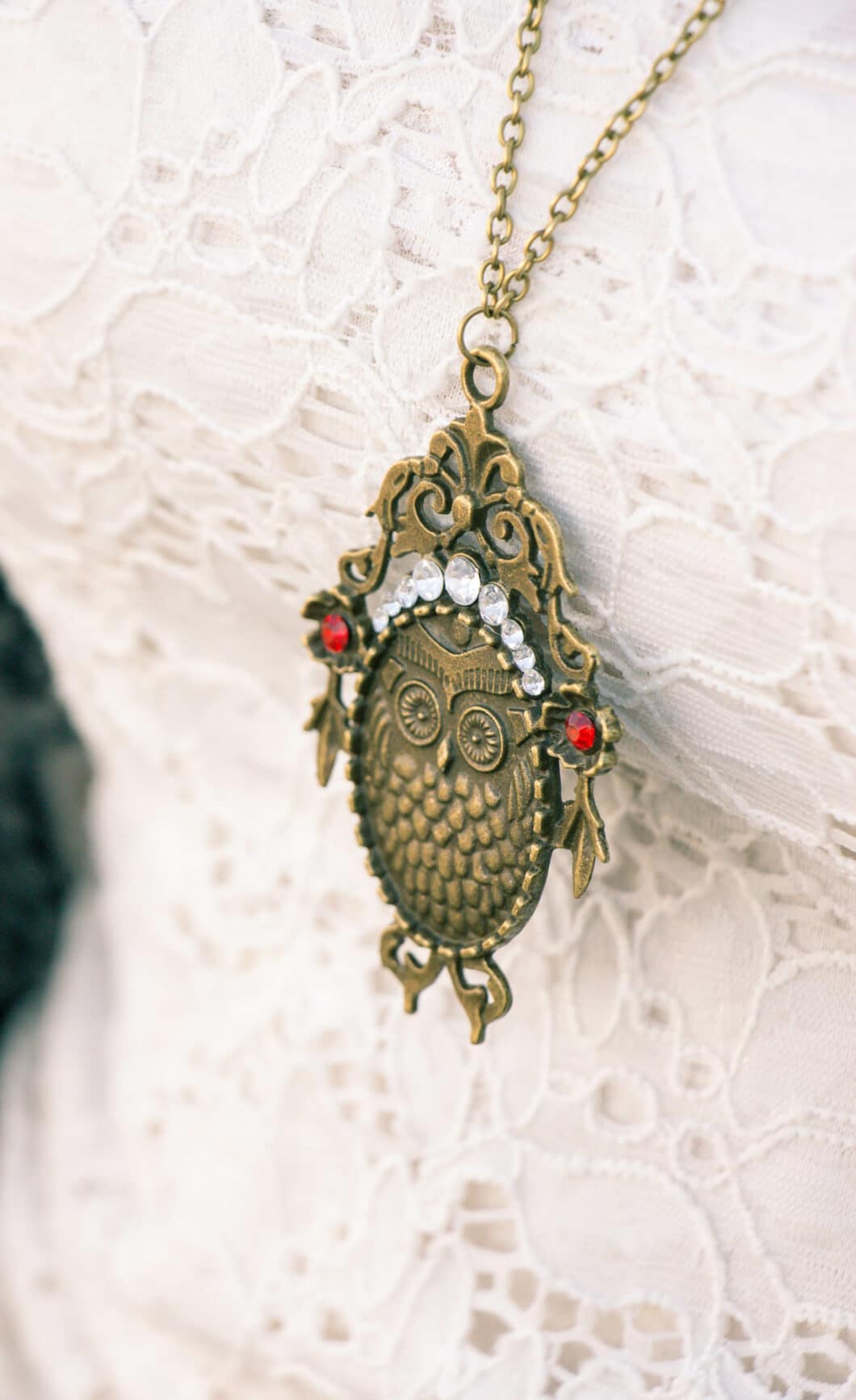 owl necklace