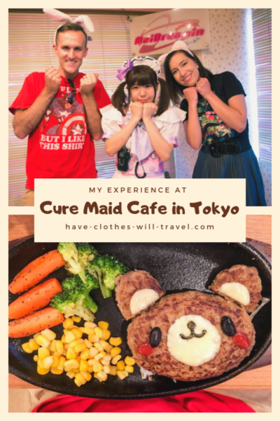 My Experience at Cure Maid Cafe in Tokyo + What I Wore