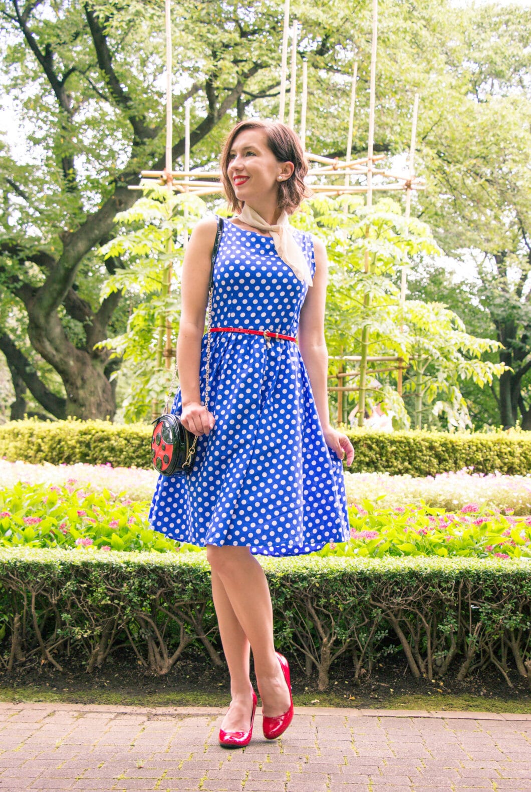 Shein Polka dot dress