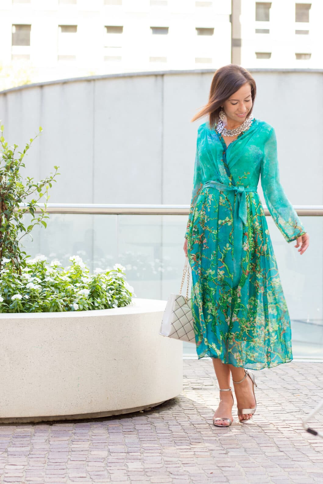 floral stylewe dress