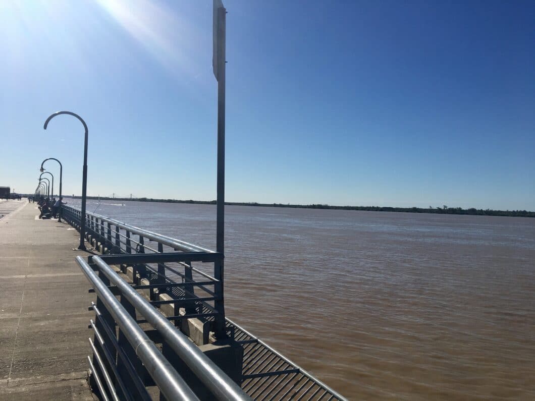 The Paraná River in Rosario.