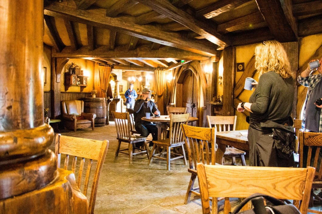 Inside the Green Dragon Inn