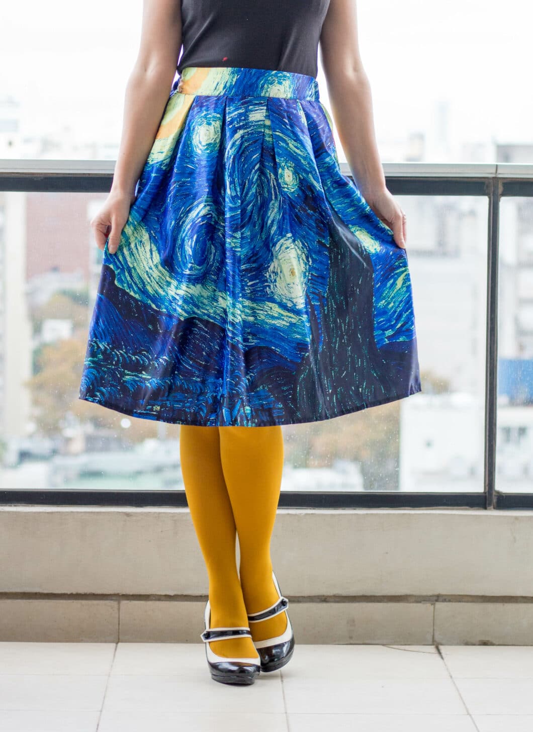 Starry night skirt