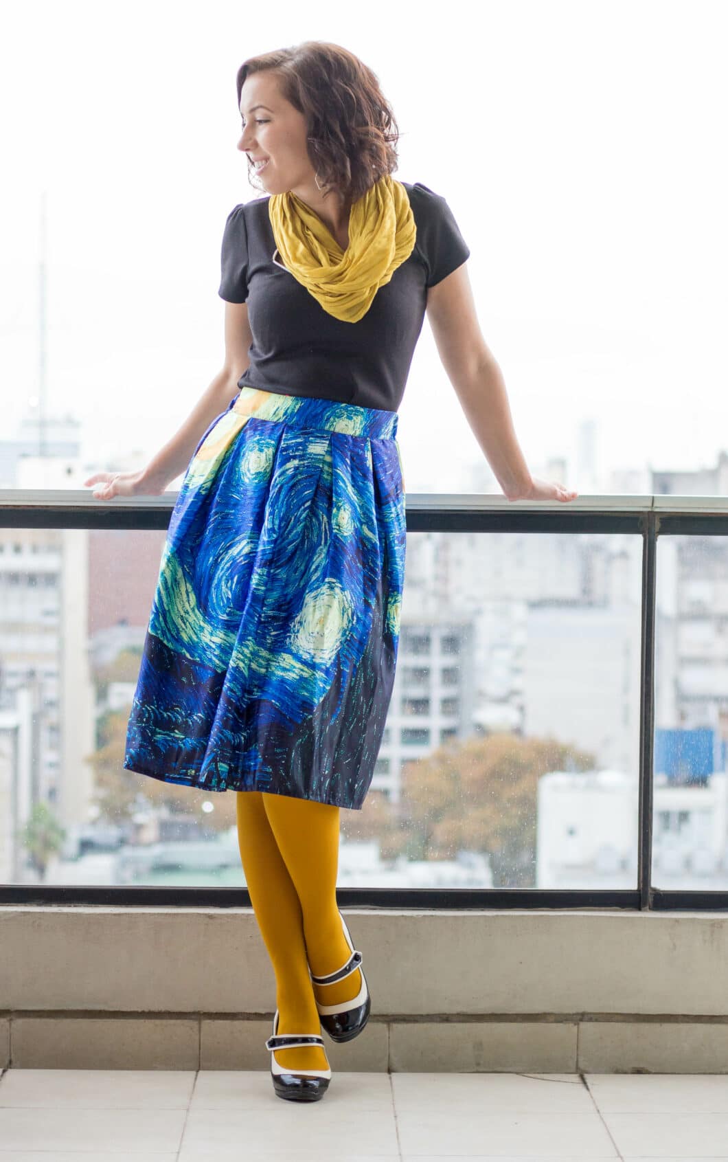 Starry night skirt