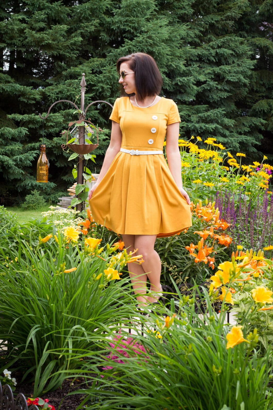 ModCloth Yellow Dress