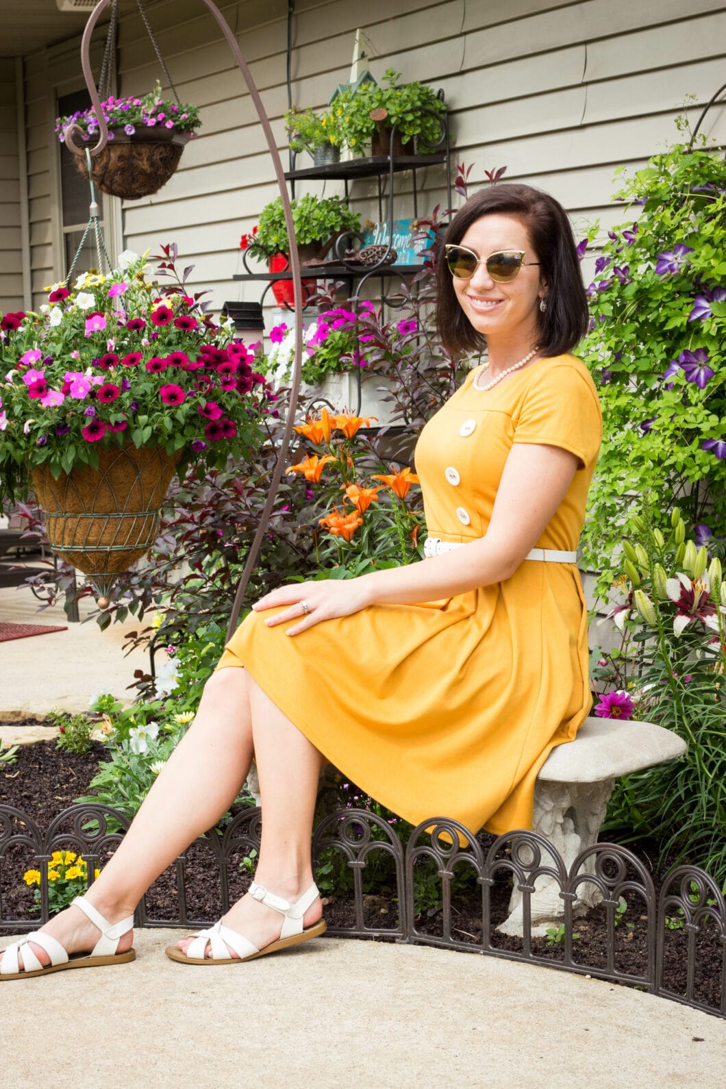 ModCloth Yellow Dress