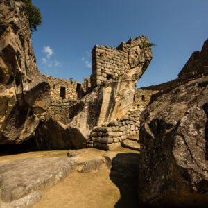 This temple is called "Condor Temple." Do you see the condor?