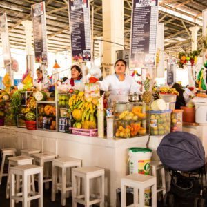 San Pedro Market Juice Stalls