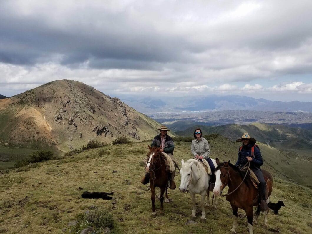 This is us with Don (the ranch owner).