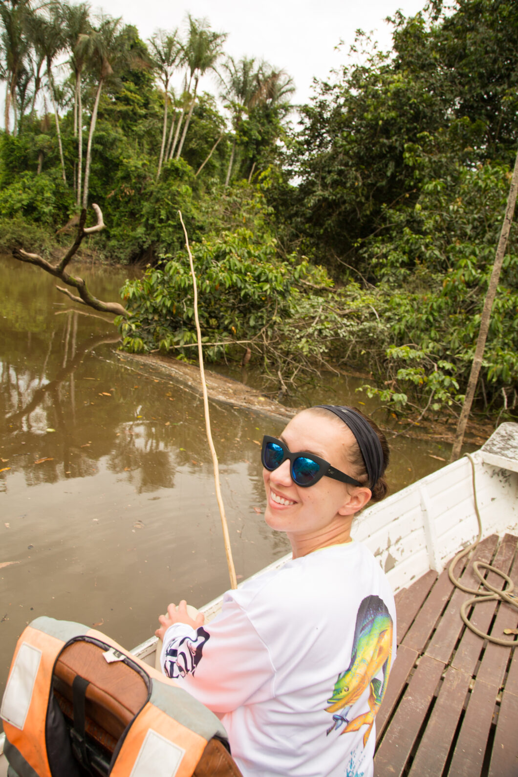 Fishing in the Amazon Rainforest