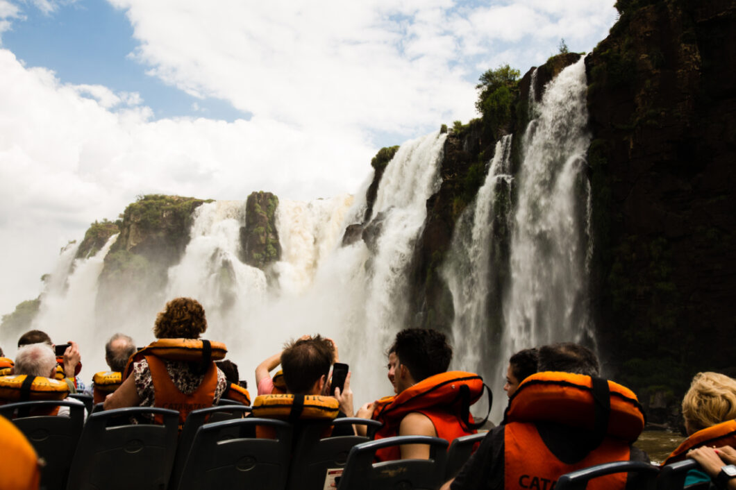 Iguazu Falls boat ride!