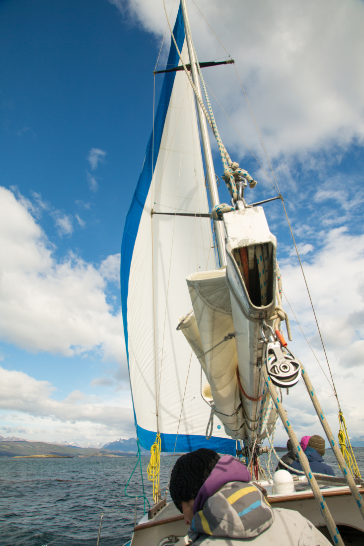 sailing the Beagle Channel