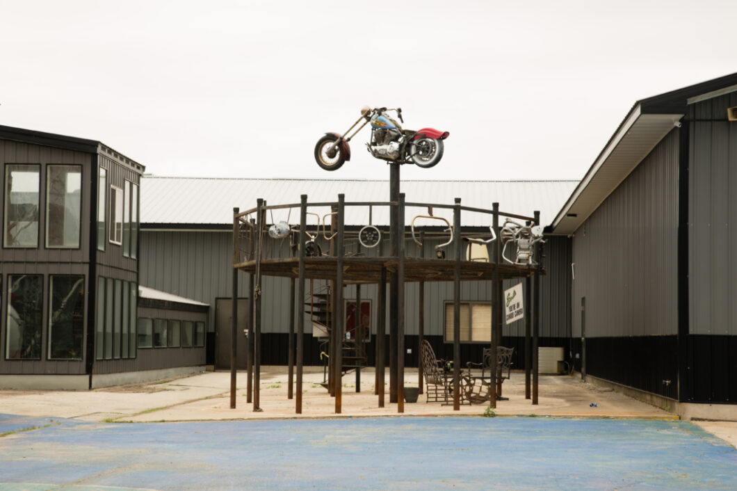 One of Doc's creations - 'Biker Mezzanine'