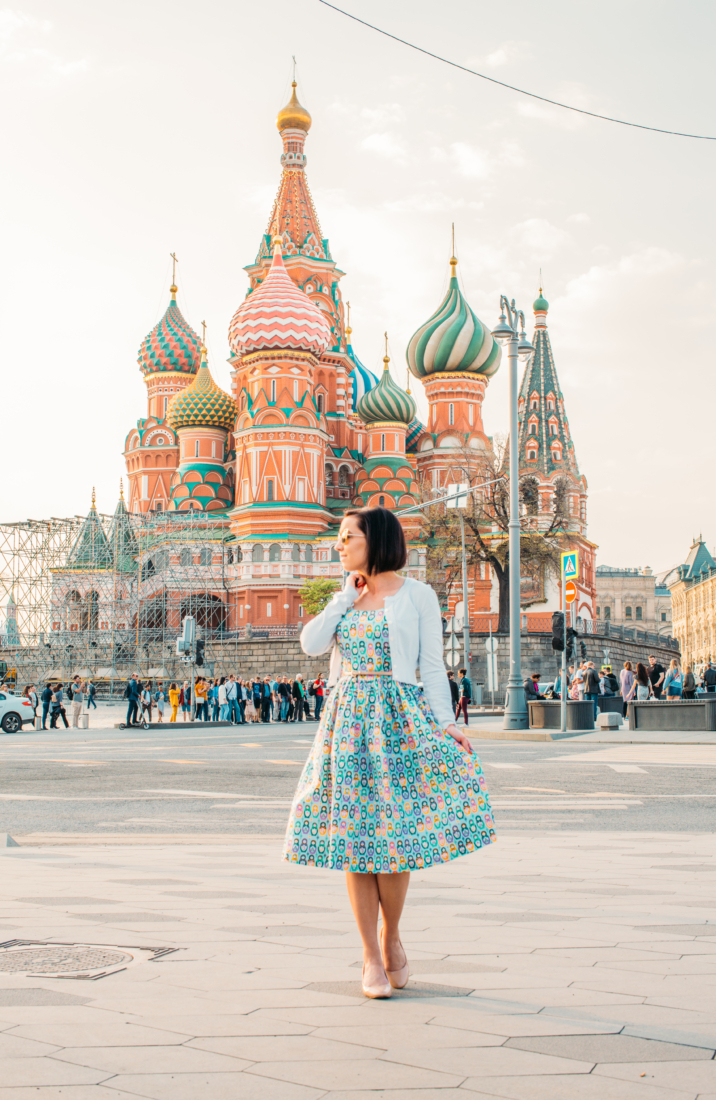 Outfit Fun in Russia - Featuring a Nesting Doll Dress