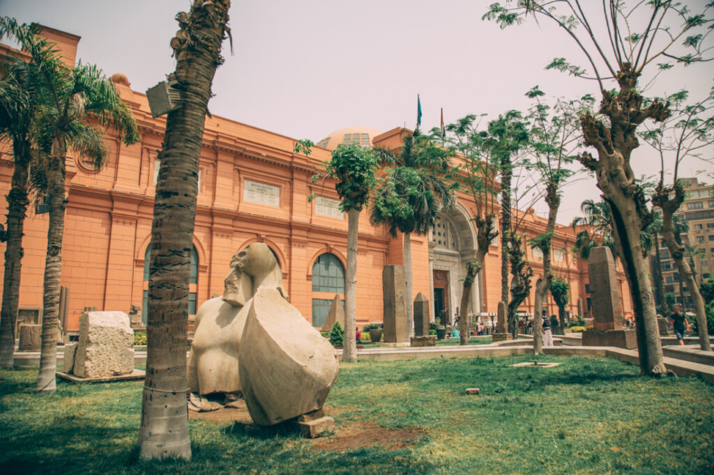 The Egyptian Museum in Cairo, Egypt