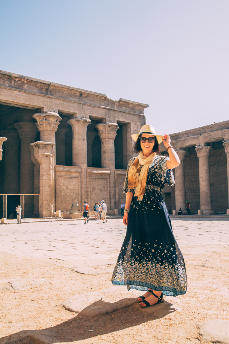 What I Wore for Visiting Edfu & Kom Ombo