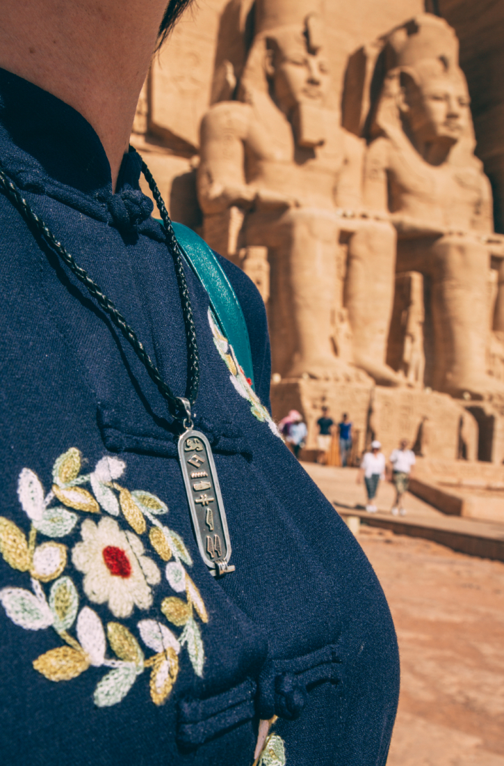 Hieroglyphics necklace