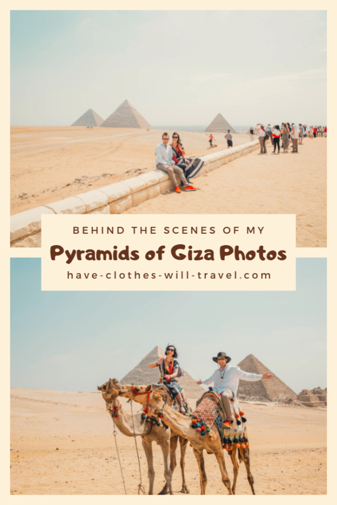 Behind the Scenes of My Pyramids of Giza Photos