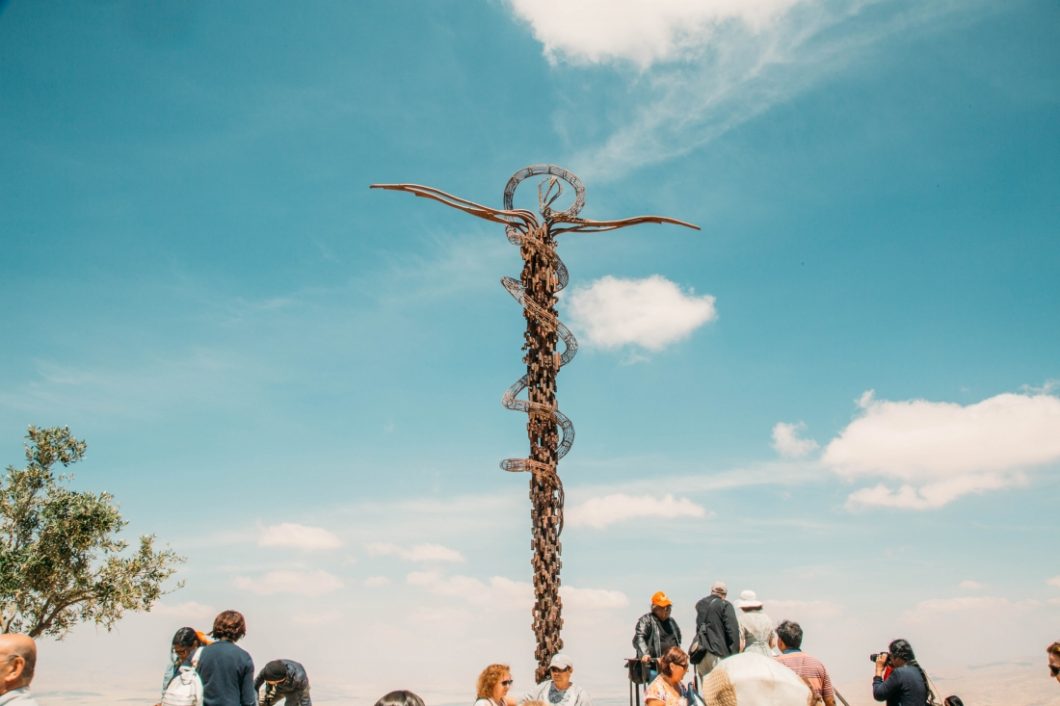 The Brazen Serpent Monument