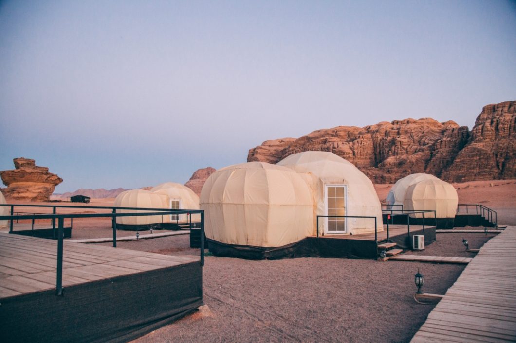 Wadi Rum Luxury Camp in the Desert