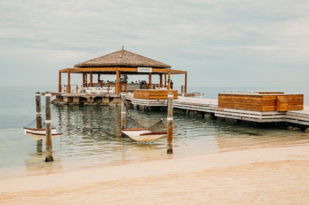 Latitudes over the water bar Sandals Montego Bay