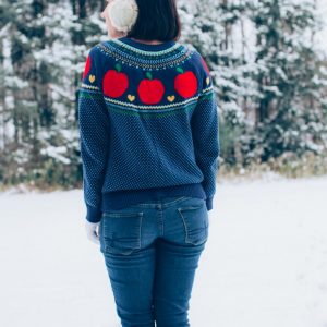 ModCloth Apple sweater