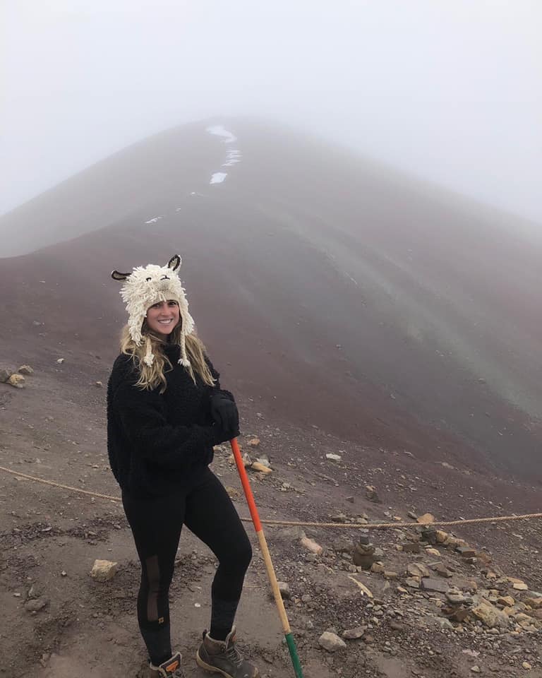 Rainbow Mountain foggy photo funny travel pics