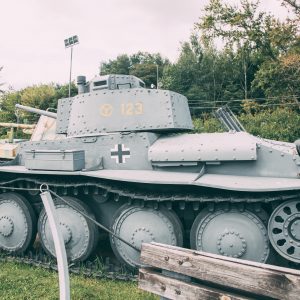 Exhibition of Military Equipment and Weapons in the Open Air Exhibition