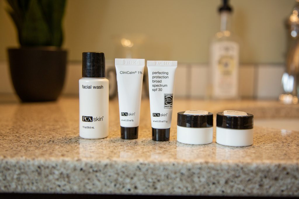 PCA post chemical peel product kit that I highly recommend buying for after a chemical peel