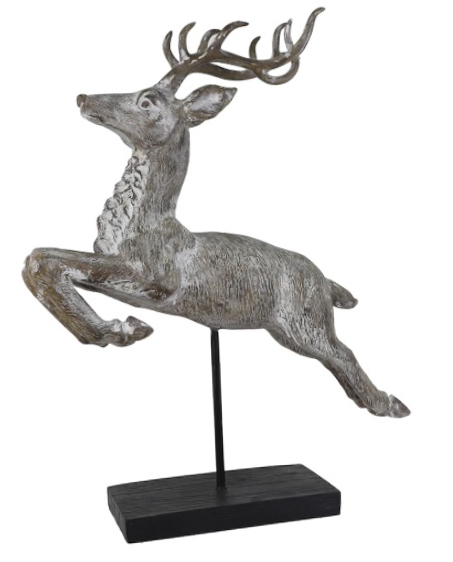 30" Christmas Tabletop Leaping Stag by Ashland®