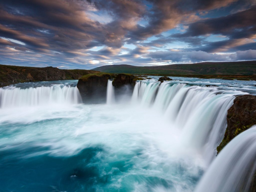 beautiful waterfall