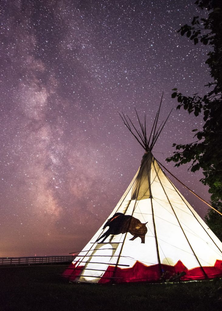 The lost Tepee Airbnb in Michigan