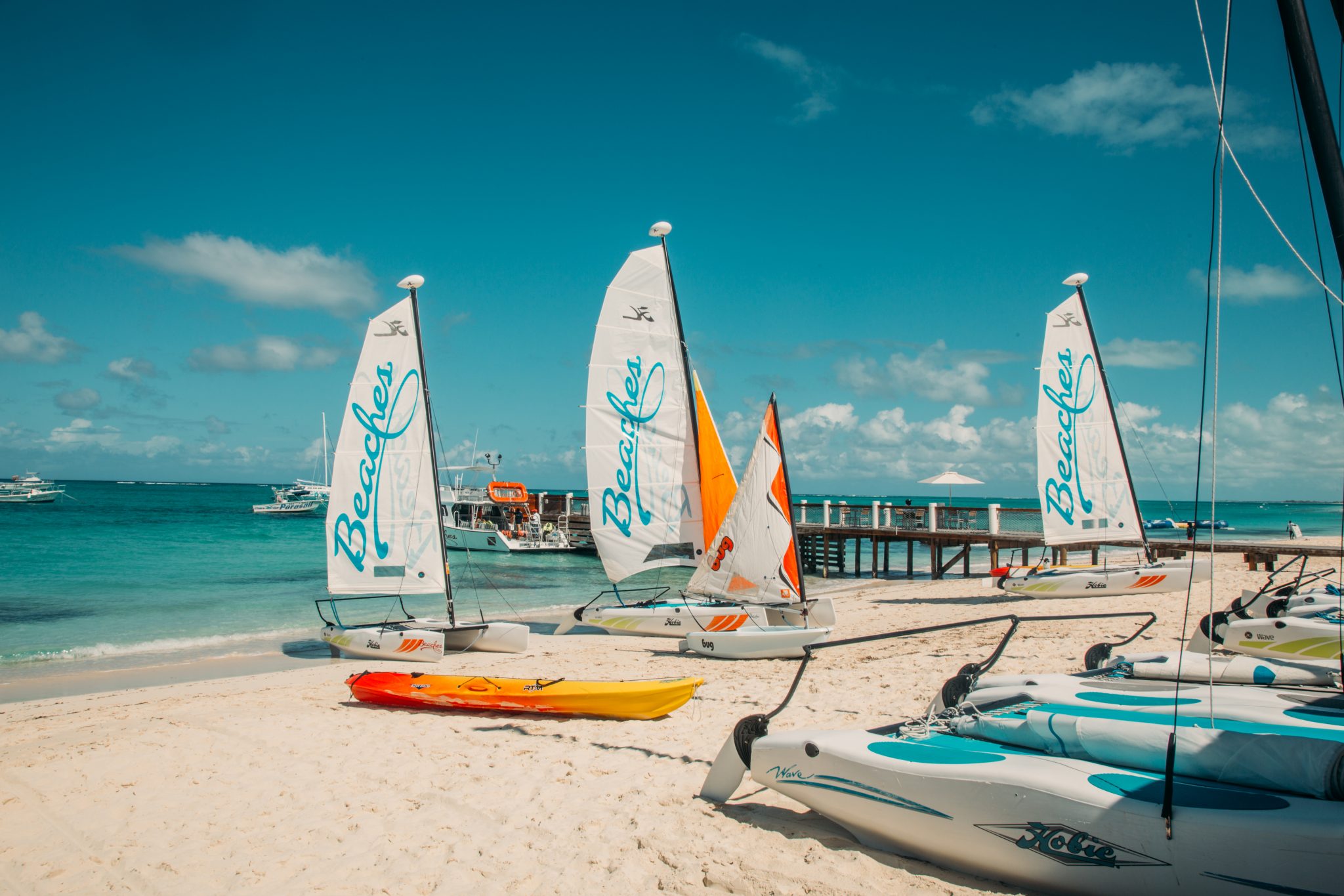 All the fun water activities at Beaches Resorts