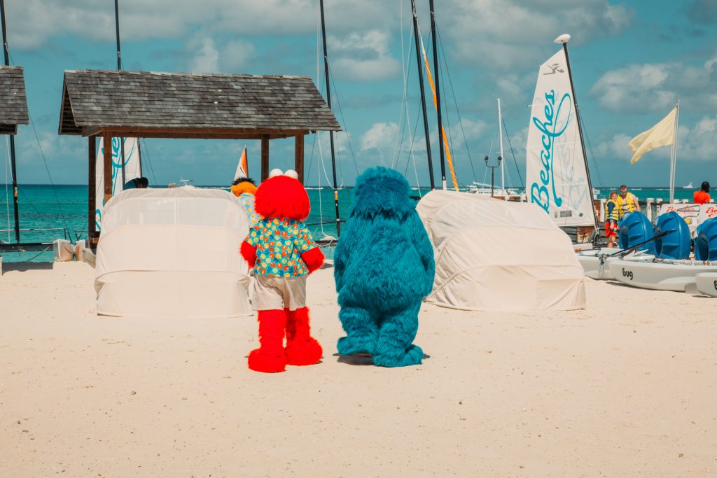 Sesame Street at Beaches