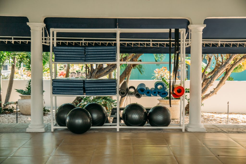 French Village Turks and Caicos Gym Equipment