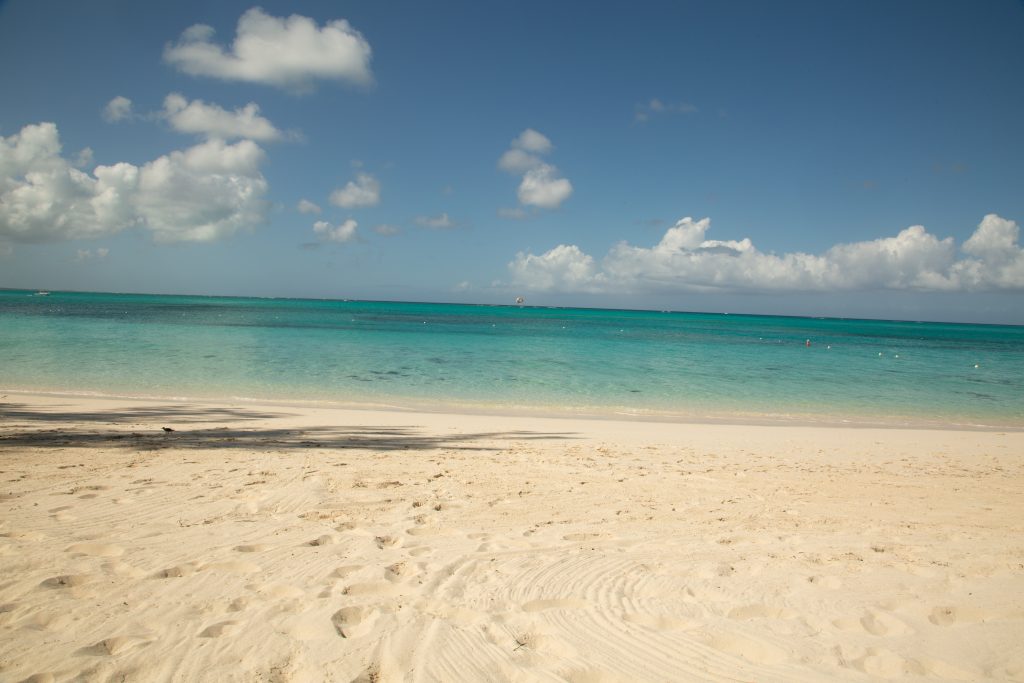 Grace Bay Beach by the Caribbean Village