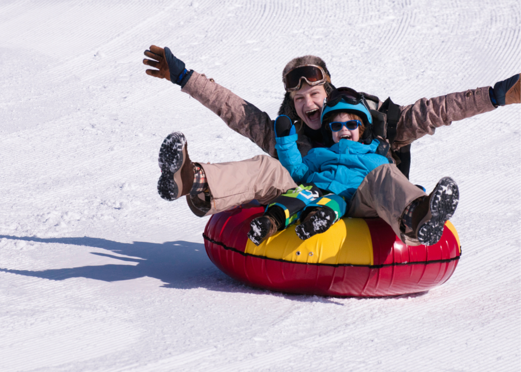 Snow Tubing, Skiing, or Snowboarding in Cascade Mountain