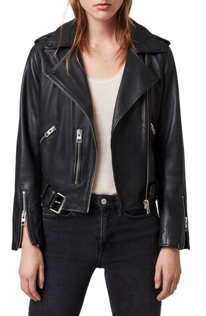 Balfern Leather Biker Jacket ALLSAINTS