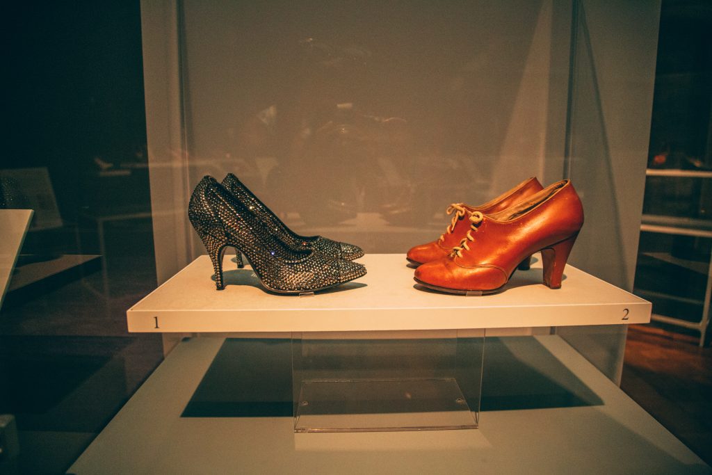 "Walk This Way: Footwear from the Stuart Weitzman Collection of Historic Shoes" exhibit is at the Paine Art Center in Oshkosh, Wisconsin