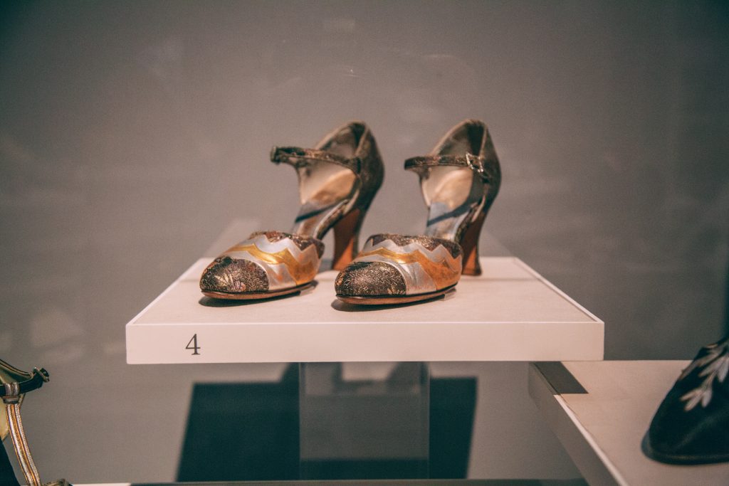 "Walk This Way: Footwear from the Stuart Weitzman Collection of Historic Shoes" exhibit is at the Paine Art Center in Oshkosh, Wisconsin